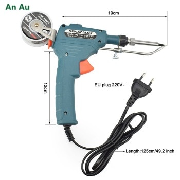 El-automatik loddekolbe Pistol Kit 60w 900 m-Serien Lodning Jern Spids Pincet trådsvejsning Auto-Send Tin Machine Tool