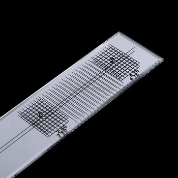 Pladespiller Phono Fonograf Patron Justering Hersker Kalibrering Måler LP Stylus Tilpasning Vinkelmåler Af Spejl Azimuth